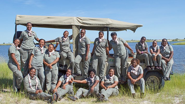 All-Women Guiding Team of Chobe Game Lodge