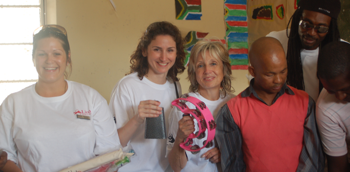 Lucille Sive visits the Amy Biehl Foundation in South Africa